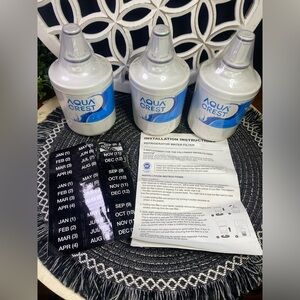 AQUA CREST DA29-00003G Refrigerator Water Filters (Set of 3)